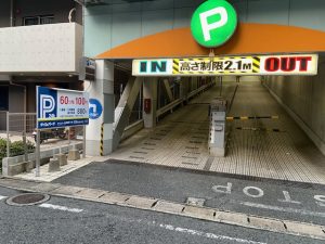 ダンススタジオゲロッパ近隣駐車場③